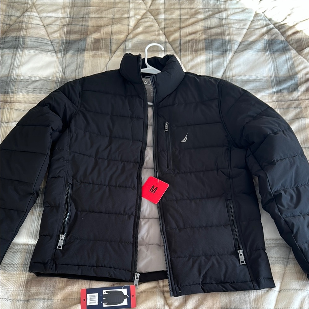 Nautica Men's Black Puffer Jacket